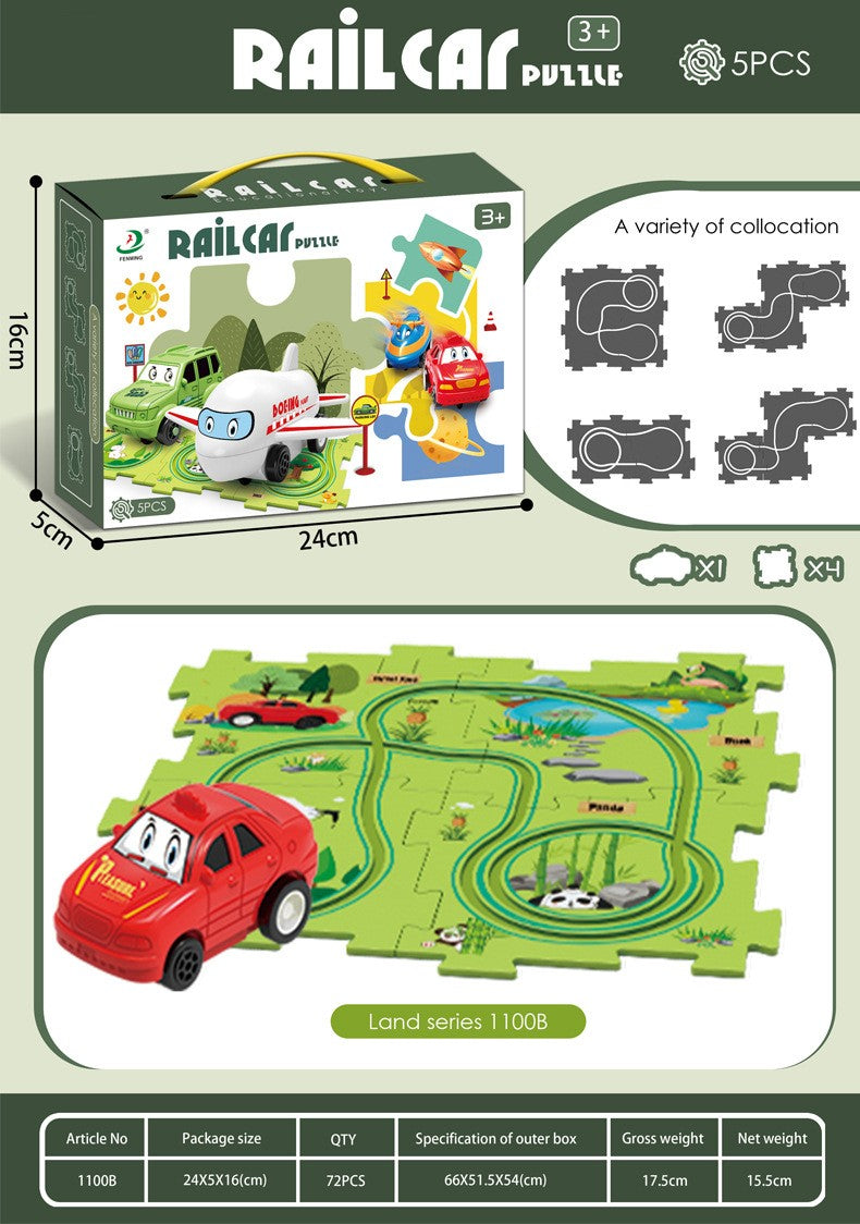 LogiTrack - Jeu de piste de puzzle