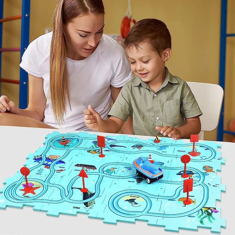 LogiTrack - Jeu de piste de puzzle