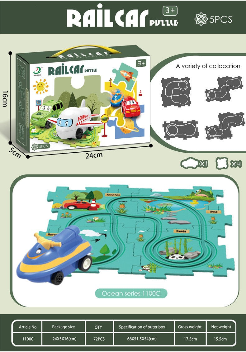 LogiTrack - Jeu de piste de puzzle